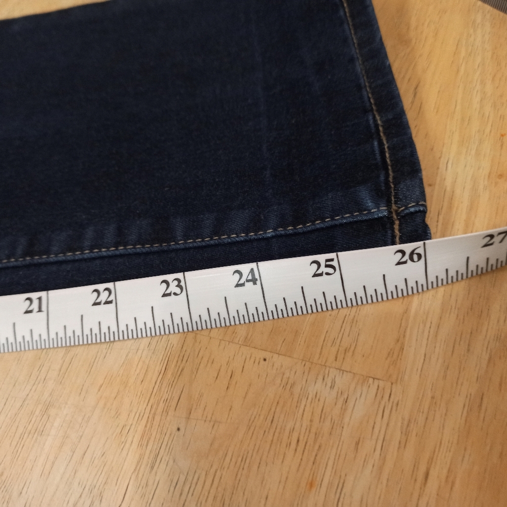 Talbots Flawless Five-Pocket PetitesJeans Women 4P Dark Blue Low Rise - Picture 15 of 16